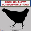 Die Cut Chicken, High Quality Vinyl Sticker Decals physical New Shop All Stickers Colorado Sticker