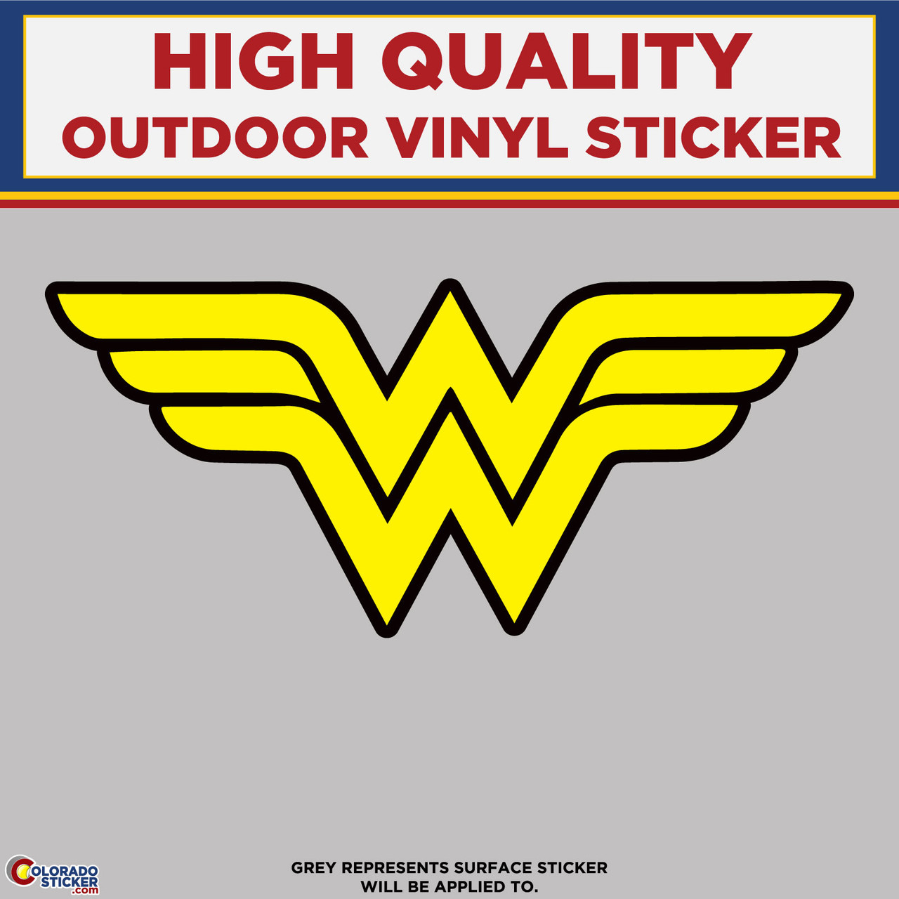 2x) Got Wonder Woman? Sticker Die Cut Decal Vinyl