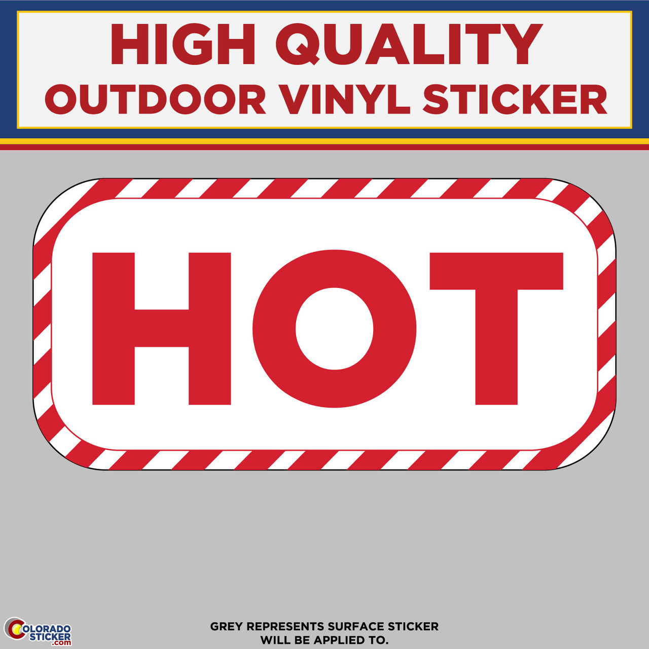 Hot R Not Sticker Hot Warning, High Quality Vinyl Stickers for your car, window, cup ...
