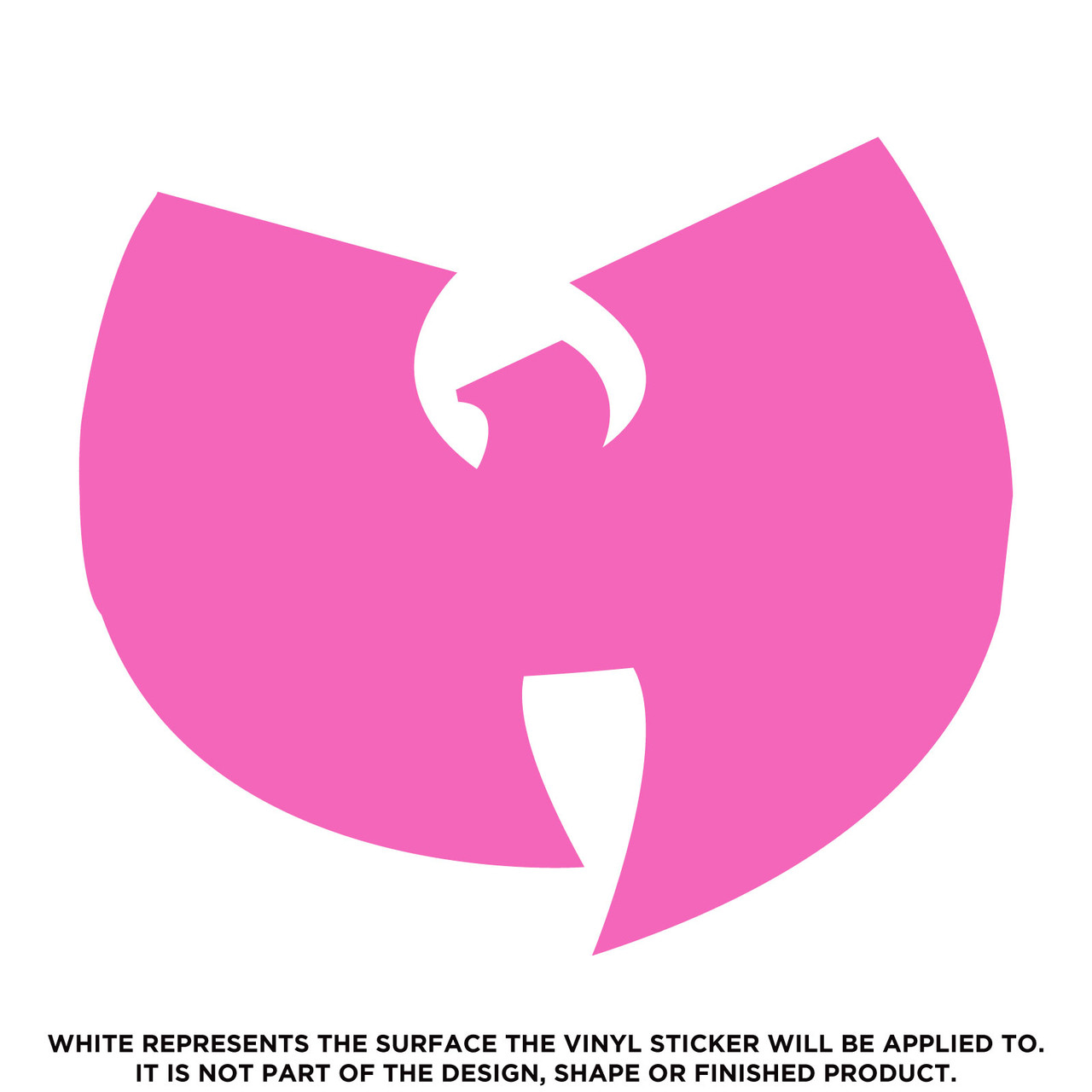 Wu Tang Clan Die Cut, High Quality Vinyl Sticker Decal Perfect for