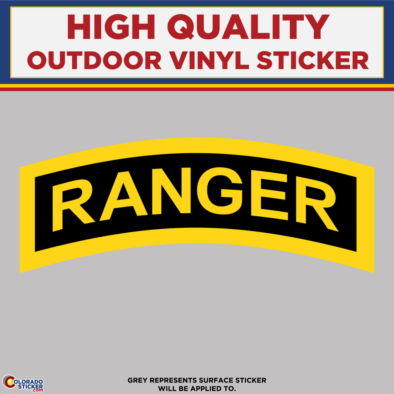 United States Army Rangers, High Quality Vinyl Stickers Perfect for ...