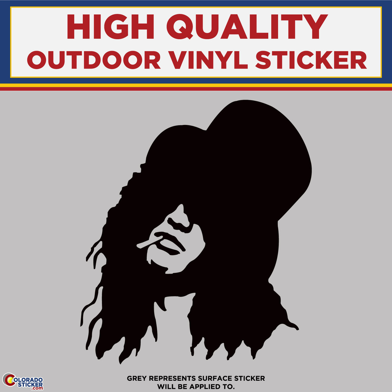 Slash From Guns N Roses, High Quality Vinyl Stickers Perfect for