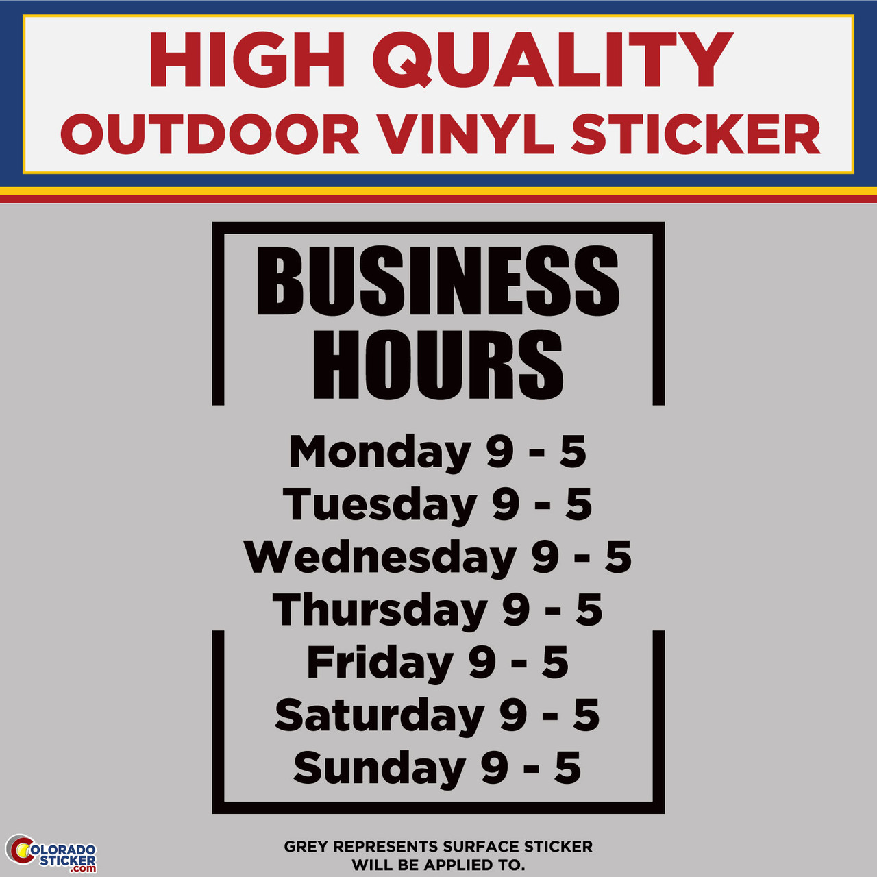 Custom Vinyl Stickers, Shop Vinyl Business Stickers