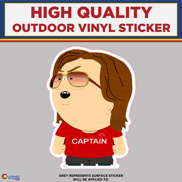 Nathan From South Park, High Quality Vinyl Stickers
