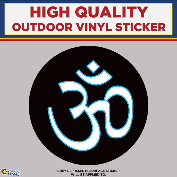 Hindu Symbol, High Quality Vinyl Stickers physical New Shop All Stickers Colorado Sticker