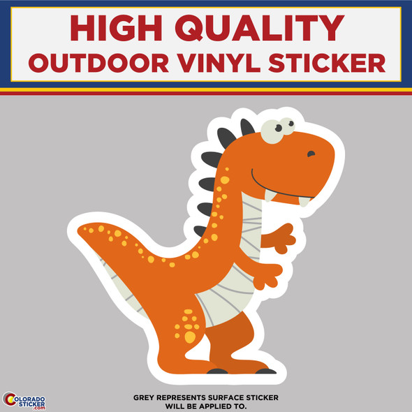 Tyrannosaurus Rex Dinosaur, High Quality Vinyl Stickers