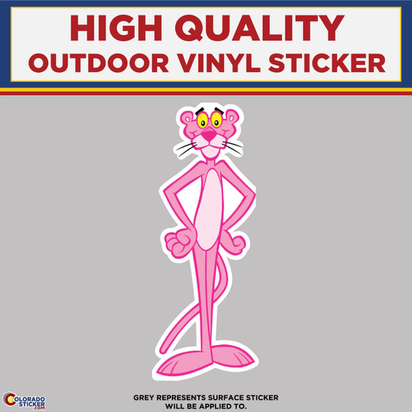 Pink Panther, High Quality Vinyl Stickers New Colorado Sticker