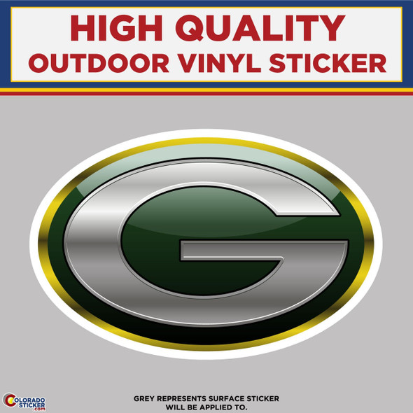 Metallic Packers, High Quality Vinyl Stickers