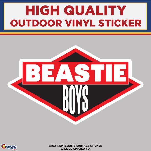 Beastie Boys, High Quality Vinyl Stickers New Colorado Sticker