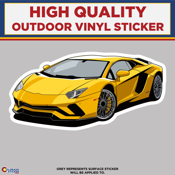 Lamborghini, High Quality Vinyl Stickers
