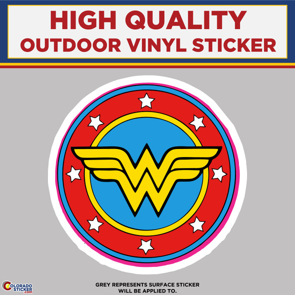 Got Wonder Woman? Sticker – Die Cut Vinyl Decal – 2 Pack – Made In USA – Rayd Workshop
