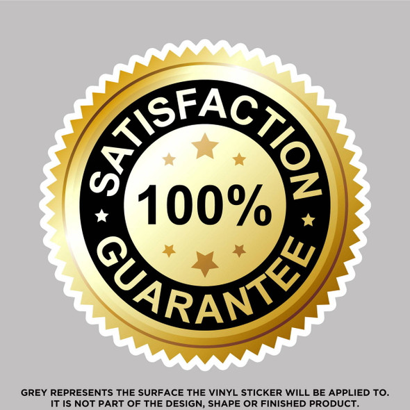 100% Satisfaction Guarantee Seal