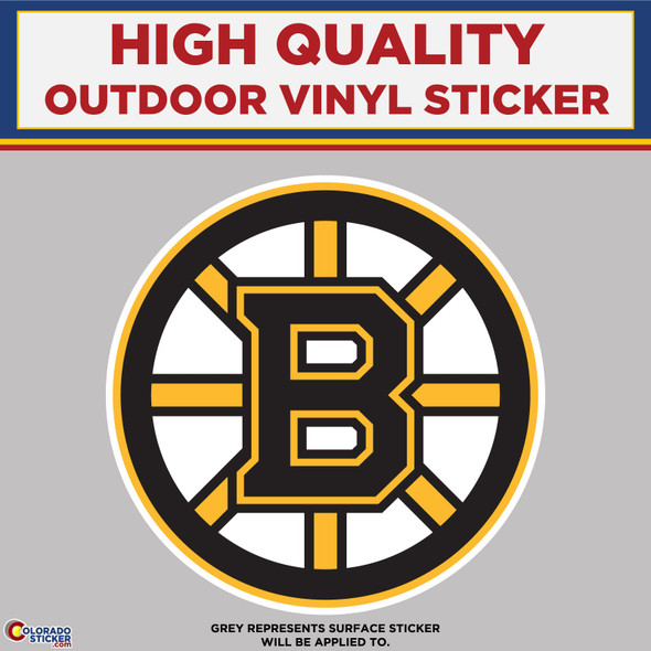 Boston Bruins, High Quality Vinyl Stickers