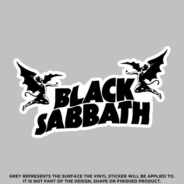 Black Sabbath, High Quality Vinyl Stickers