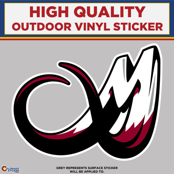 Colorado Mammoth Lacrosse, High Quality Vinyl Stickers physical New Shop All Stickers Colorado Sticker