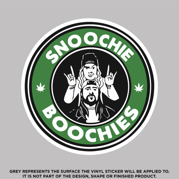 Snoochie Boochies Jay and Silent Bob movie quote vinyl sticker