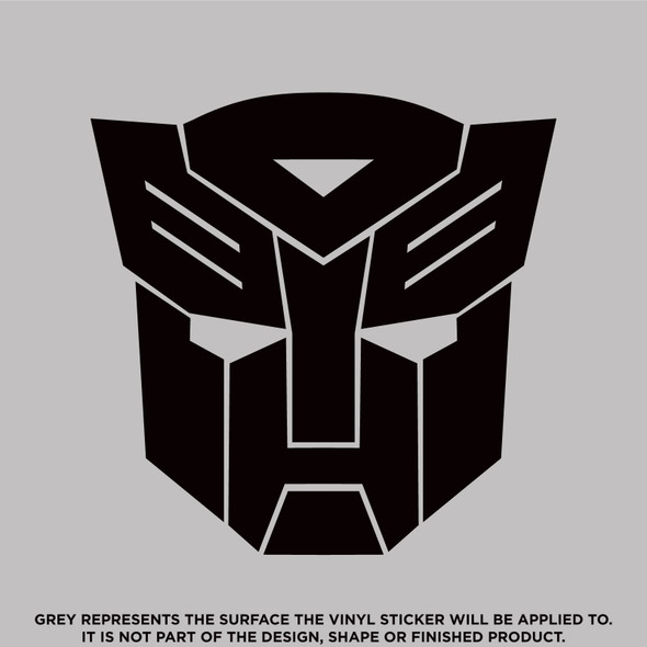 Autobot Transformer logo die-cut vinyl sticker decal