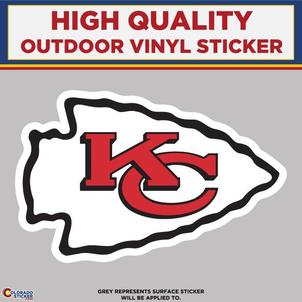 Chiefs, High Quality Vinyl Stickers physical New Shop All Stickers Colorado Sticker
