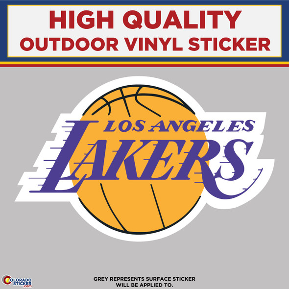 Los Angeles Lakers, High Quality Vinyl Stickers
