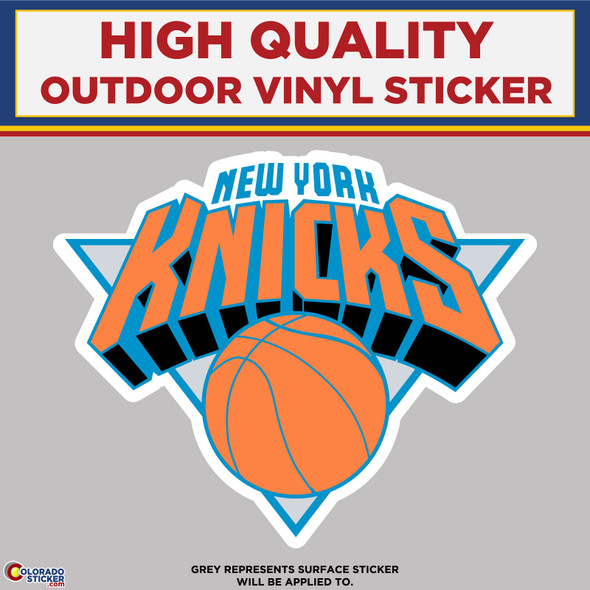 New York Knicks, High Quality Vinyl Stickers
