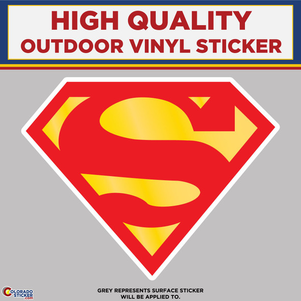 Superman, High Quality Vinyl Stickers