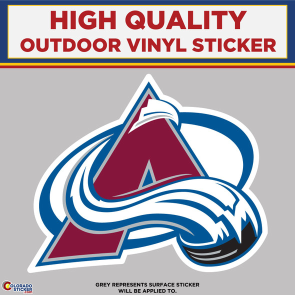 Colorado Avalanche, High Quality Vinyl Stickers New Colorado Sticker