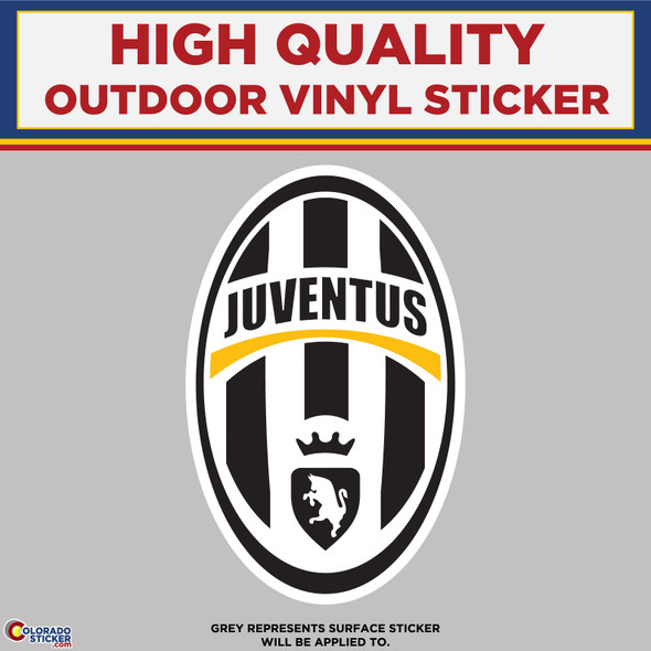 Retro Juventus Football Club, High Quality Vinyl Stickers physical New Shop All Stickers Colorado Sticker