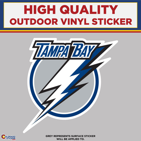 Tampa Bay Lightning, Hockey High Quality Vinyl Stickers