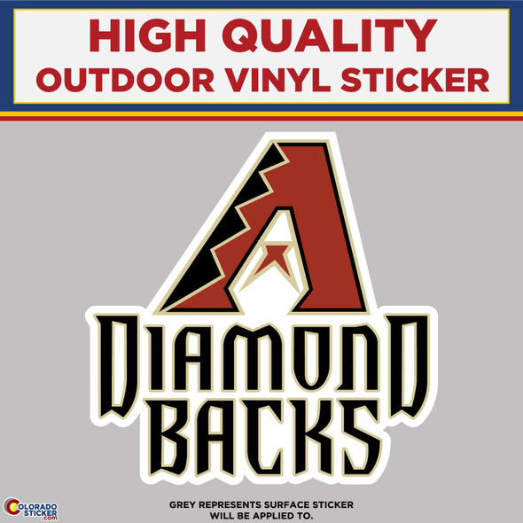 Arizona Diamondbacks, High Quality Vinyl Stickers