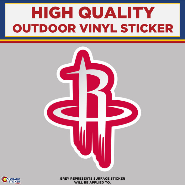 Houston Rockets, High Quality Vinyl Stickers
