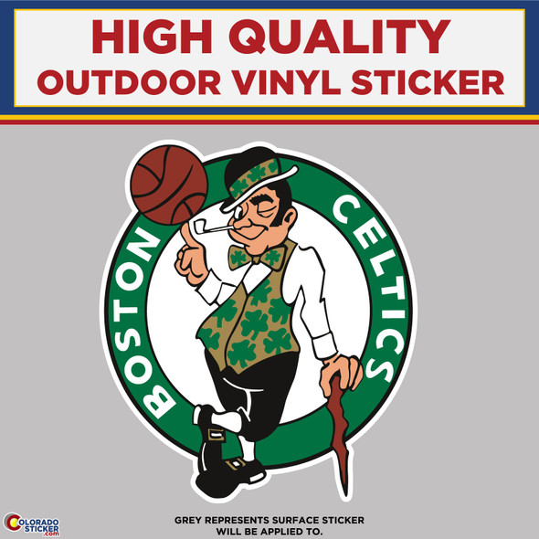 Boston Celtics, High Quality Vinyl Stickers New Colorado Sticker