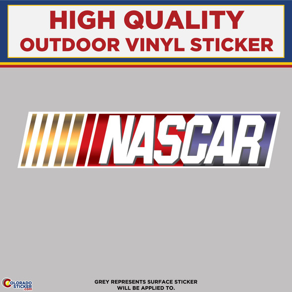 Nascar Racing, High Quality Vinyl Stickers New Colorado Sticker