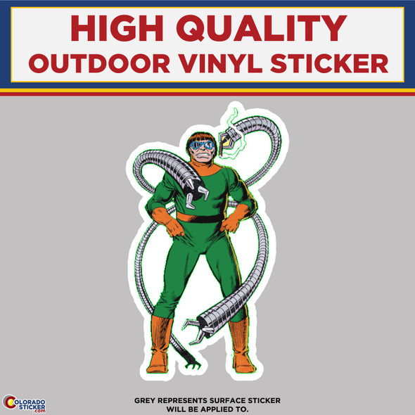 Doctor Octopus, High Quality Vinyl Stickers