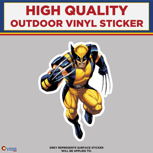 The Wolverine, High Quality Vinyl Stickers physical New Shop All Stickers Colorado Sticker