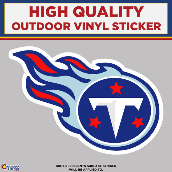 Tennessee Titans, High Quality Vinyl Stickers