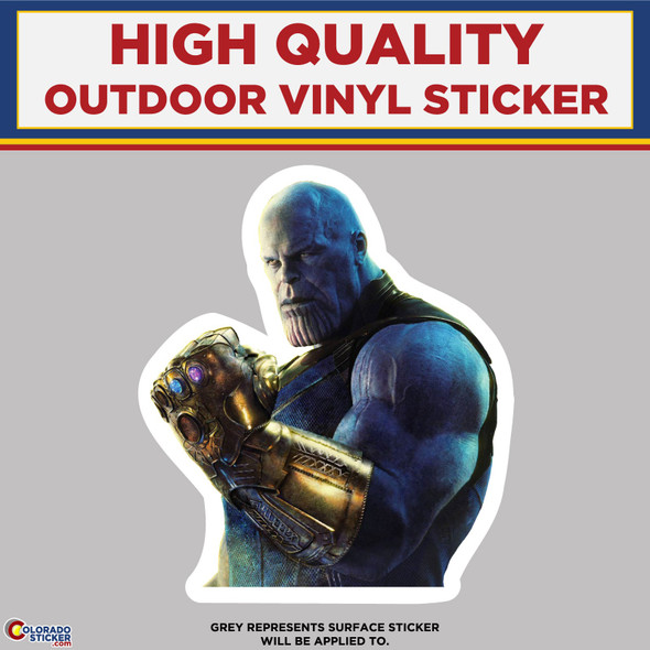 Thanos, High Quality Vinyl Stickers