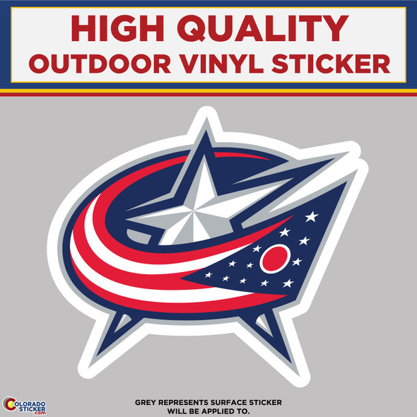 Columbus Blue Jackets, High Quality Vinyl Stickers
