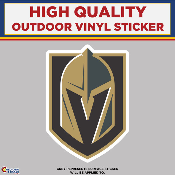 Golden Knights, High Quality Vinyl Stickers