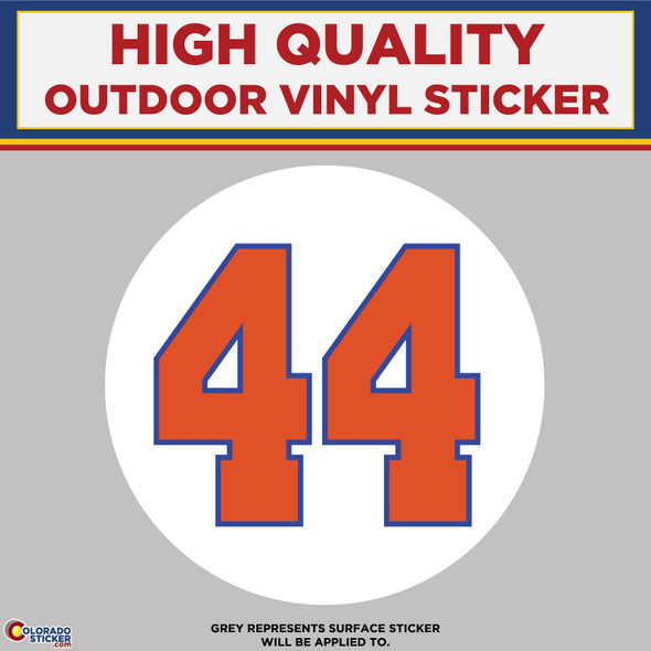 Floyd Little 44, High Quality Vinyl Stickers physical New Shop All Stickers Colorado Sticker