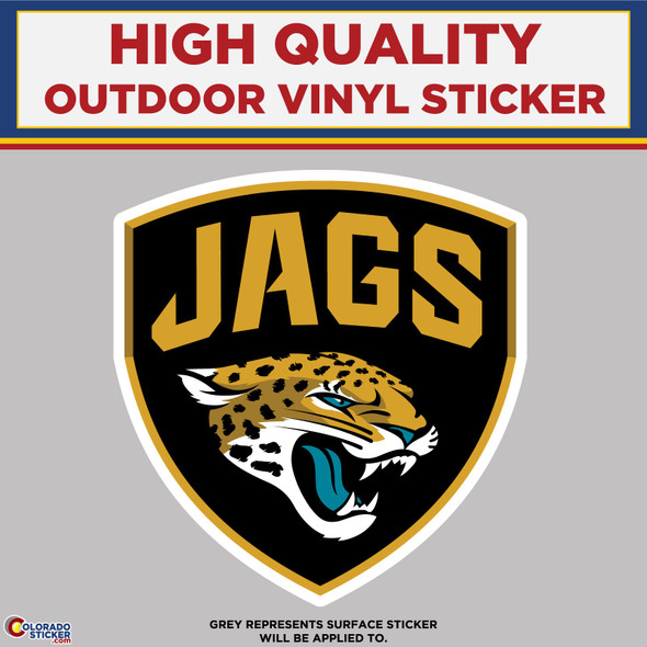 Jaguars, High Quality Vinyl Stickers