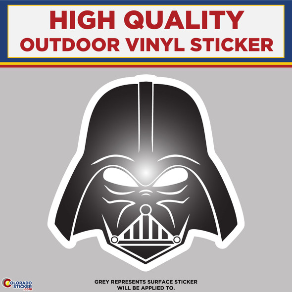 Darth Vader, High Quality Vinyl Stickers physical New Shop All Stickers Colorado Sticker