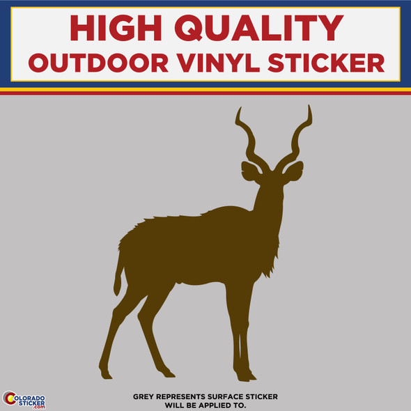 Antelope, Die Cut High Quality Vinyl Stickers