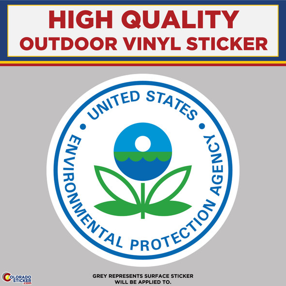 EPA, High Quality Vinyl Sticker Decals physical New Shop All Stickers Colorado Sticker