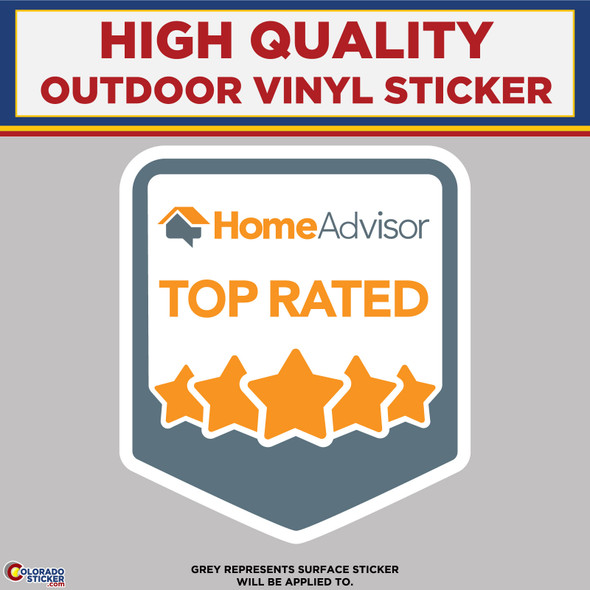 Home Advisor, High Quality Vinyl Stickers New Colorado Sticker
