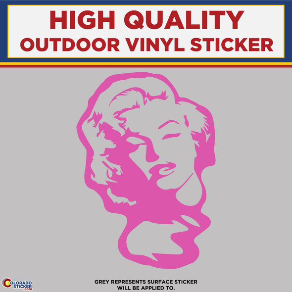 Marilyn Monroe, Die Cut High Quality Vinyl Stickers physical New Shop All Stickers Colorado Sticker