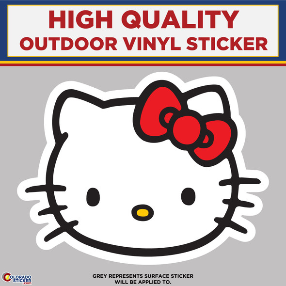 Hello Kitty, High Quality Vinyl Stickers