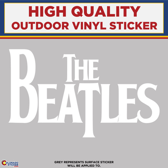 The Beatles, Die Cut High Quality Vinyl Stickers