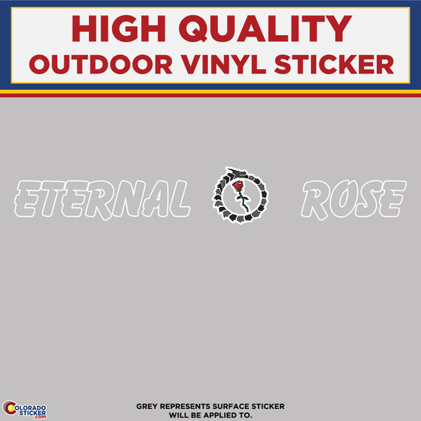 Eternal Rose New Colorado Sticker