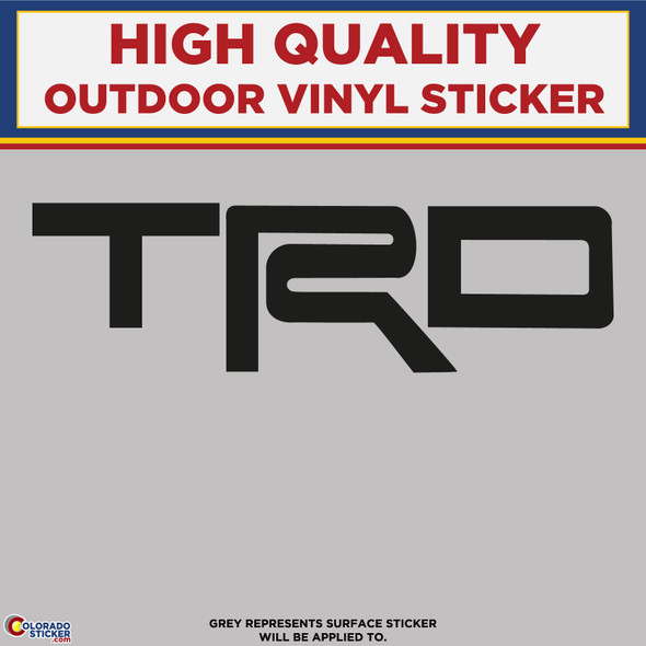 Toyota Racing Division, Die Cut High Quality Vinyl Sticker New Colorado Sticker