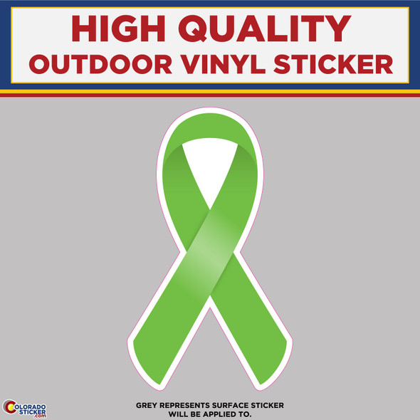 Kidney Cancer Ribbon, High Quality Vinyl Stickers physical New Shop All Stickers Colorado Sticker